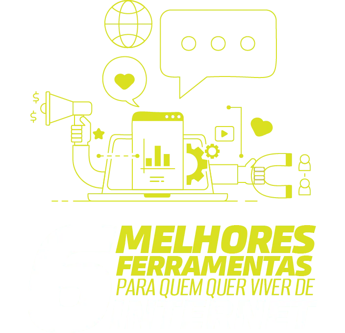 Capa do e-book 6 Ferramentas para quem quer viver de internet